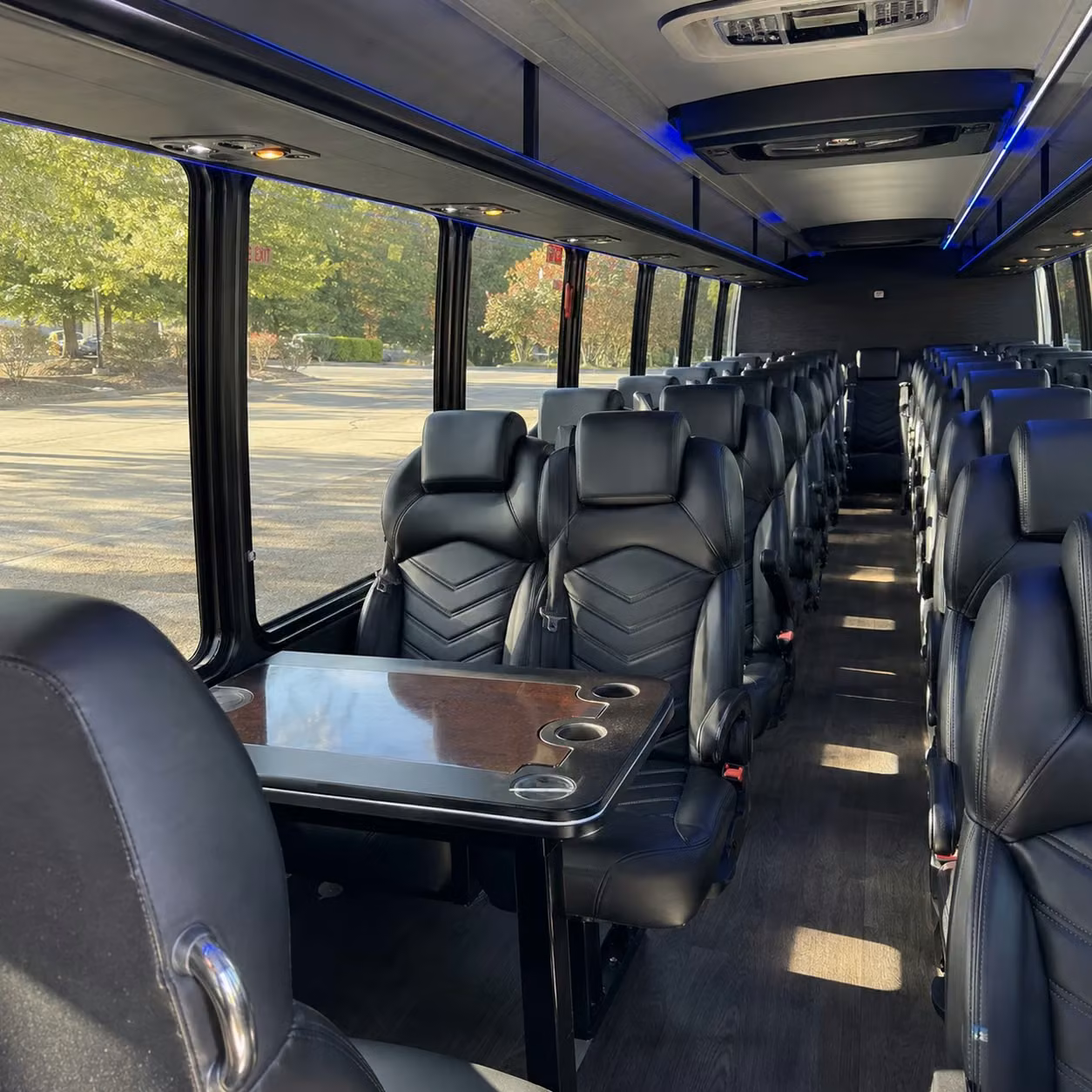book a minibus or charter bus for large menifee prom groups and school organized transportation